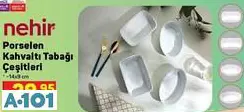 NEHİR PORSELEN KAHVALTI TABAĞI